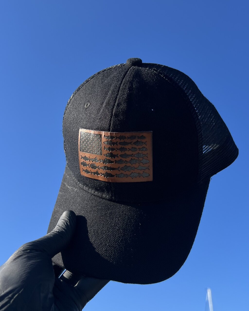 Sweat Stain Removal — after restoration by Brim Revival Belize